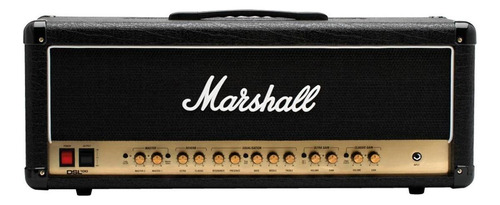 Amplificador Marshall DSL DSL100HR Valvular para guitarra de 100W color negro/dorado 230V