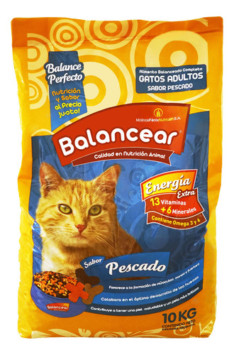 Balancear Gato Pescado 10kg