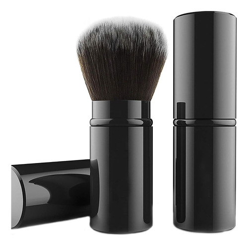 Brocha De Maquillaje Retráctil,brocha Viaje, Brocha Portátil