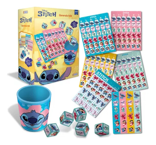 Juego De Mesa Generala Kids Disney Para Familia Tapimovil