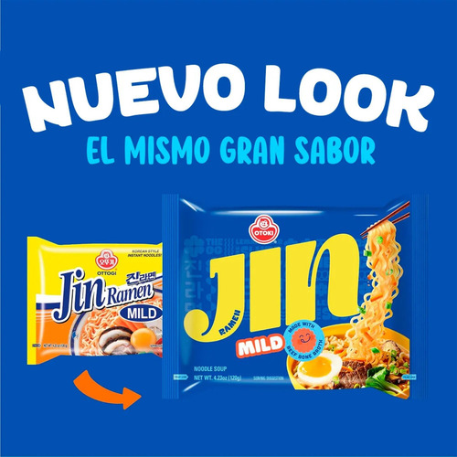 Ramen Coreano Jin Ramen Version Bts Suave Una Caj De 20 Pz