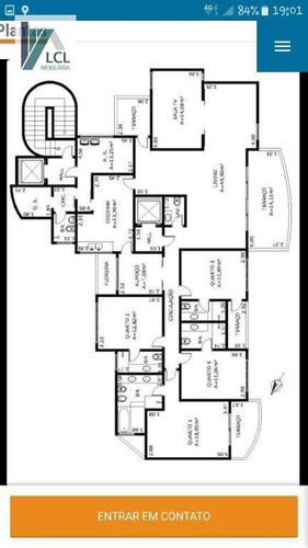 Imagem 2 de 30 de Apartamento Com 4 Dormitórios À Venda, 230 M² Por R$ 1.500.000,00 - Vila Andrade - São Paulo/sp - Ap0134