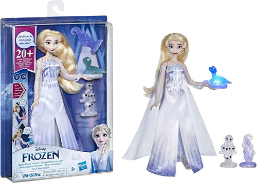 Muñeca Frozen 2 Elsa Y Sus Amigos Con Sonido