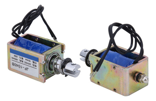 Electroimán Push Pull Jf-1040b 25n 24v Dc Tipo Solenoide