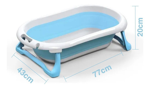 Imagen 2 de 10 de Bañera Plegable Para Bebe Punti Flexi Wash Love Reclinable