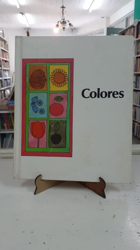 Colores Libro Antiguo Biblioteca Infantil Britanica