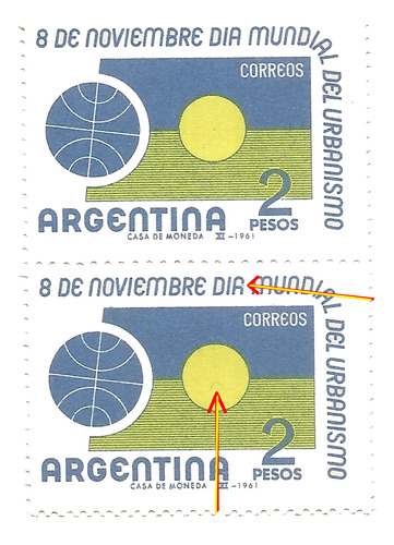 Argentina Gj 1227 Mt 652 Variedad Catalogada Espe P. 57a+b 