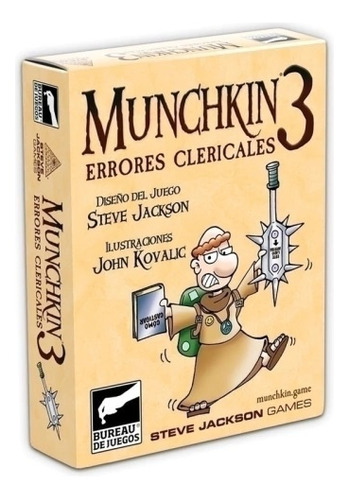 Munchkin 3: Errores Clericales (expansión) - Jackson, Kovali