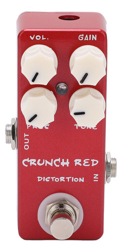 Pedal De Guitarra Con Efecto Distorsión, Carcasa Metálica, C