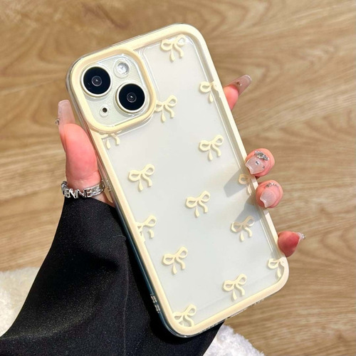 Cnn Funda Transparente Resistente Y Portátil For iPhone -