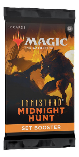 Magic Tg Innistrad: Midnight Hunt Set Booster Cartas Inglés