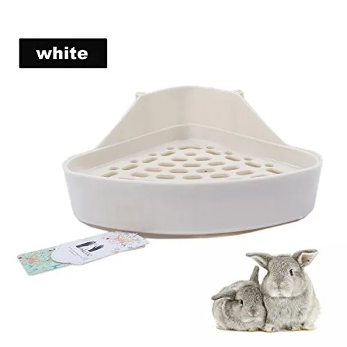 Mkono Potty Trainer Corner Caja De Arena Para Hamster Guinea