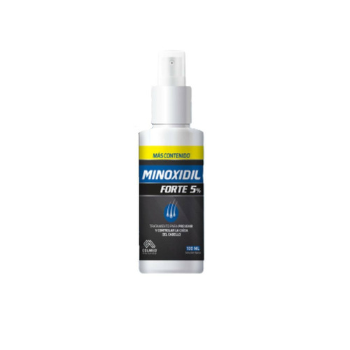 Imagen 1 de 5 de Minoxidil Forte Colmed Loción 5% Caja 100 Ml
