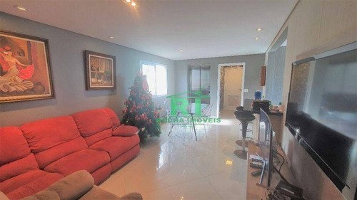 Imagem 2 de 30 de Apartamento Com 3 Dormitórios À Venda, 98 M² Por R$ 850.000,00 - Pitangueiras - Guarujá/sp - Ap5399