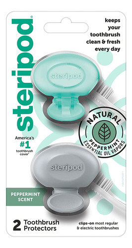 SteriPod Protector De Cepillo De Dientes Con Clip Con Aceite
