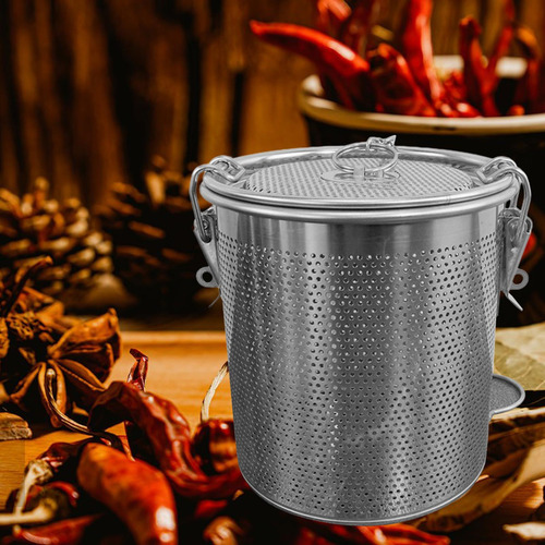 Colador De Bolas De Té, Filtro De Especias, Cesta 14cmx15cm