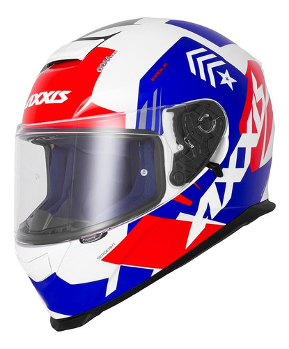 Casco Moto Axxis Eagle Diagon Radical Doble Visor Mt Helmets