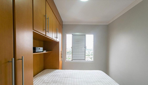 Imagem 6 de 21 de Apto Tatuapé | 2 Quartos | 57 M² | Cond: R$472.00 | 1 Vaga - 1r380pj