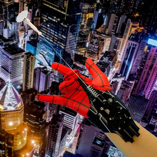 Spider'man Web Shooter Para Niños Guantes Spider Launcher Cf