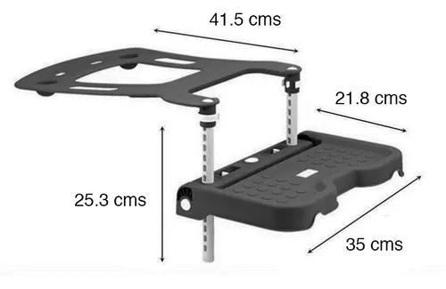 Apoya pies para silla de auto Niños Ajustable