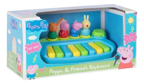 Teclado Interactivo Peppa Pig. Color Tamaño Unico