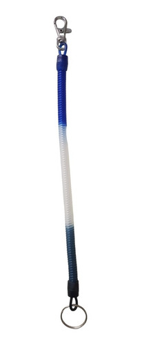 12 Llaveros Con Resorte 30 Cm Anti Pérdida