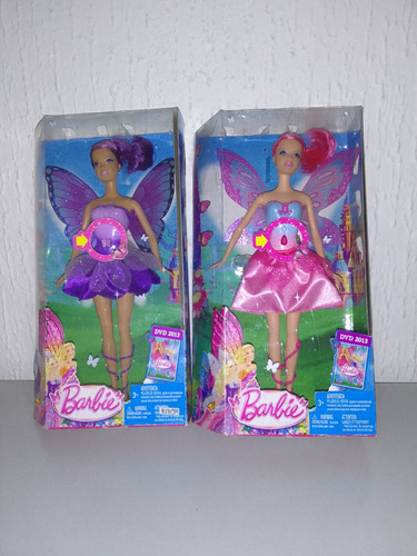 Paquete 2 Barbie Mariposa Y La Princesa De Hadas (Usado)