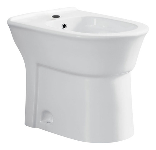 Bidet Blanco Brillo Sin Transferencia De Porcelana Sanitaria