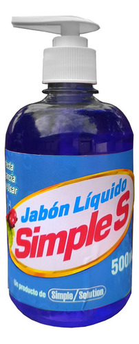 Jabon Liquido Manos Arandanos 500ml 9040 Simple 1.27 Xavi