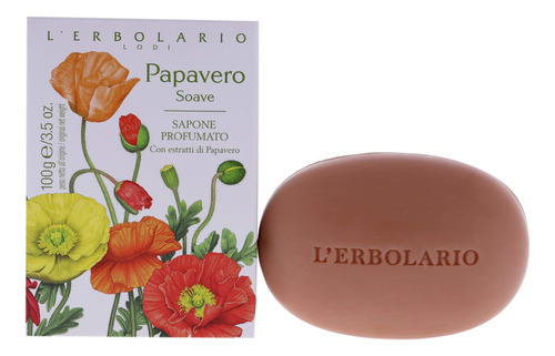 Lerbolario - Jabon Perfumado De Amapola Dulce Para Jabon Uni