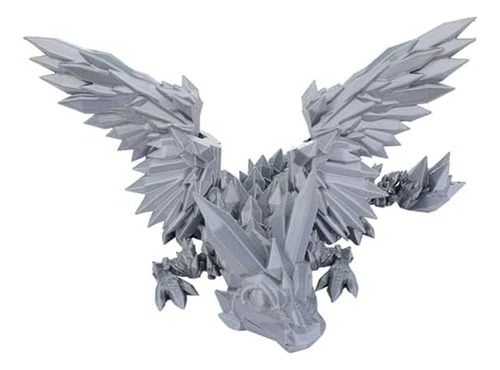 Dragón Impreso En 3d Con Ala Completamente Articulada, Jugue