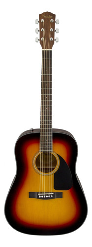 Guitarra acústica Fender Classic Design CD-60 para diestros sunburst brillante