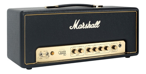 Cabeçote Valvulado 50w P/ Guitarra Marshall Origin 50h Cor Preto 120v