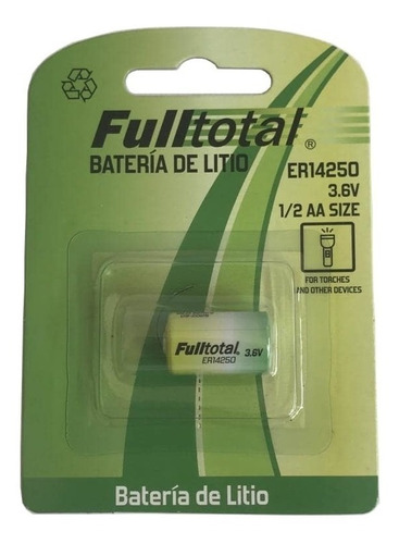 Pila Bateria Er14250 14250 3.6v Litio 1/2 Aa  