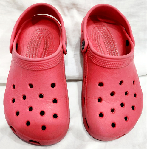 Crocs Roja Talle 32/33