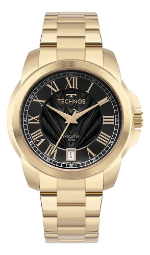 Relógio Technos Masculino Executive Dourado - 2417aa/1p