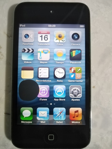 iPod 4 Generación 32gb Funcionando Detalle En Pantalla 