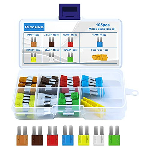 Fusibles Micro2 Automóvil - Kit De Surtido De Fusibles...