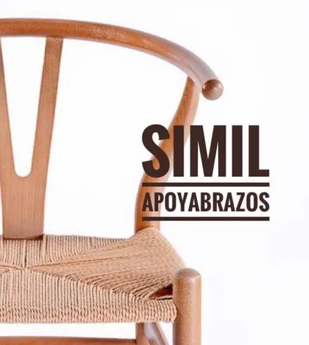 Silla Wishbone Con Asiento De Soga Ratan Natural - Nordico