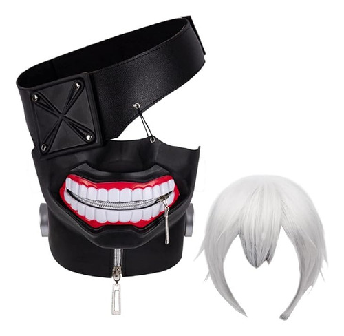 Juego Mascaras Tokyo Ghoul Facial Collar Cosplay Para Hallow