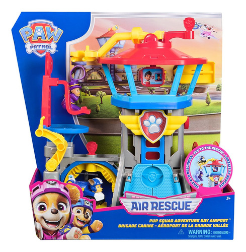 Playset Aeroporto Da Baia Da Aventura - Patrulha Canina