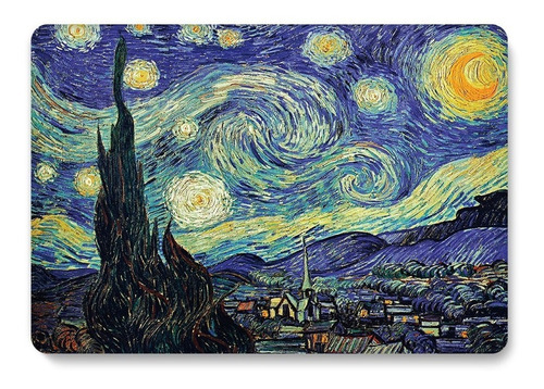 Imagen 4 de 6 de Carcasa Funda Protector Case Macbook Pro 13 Noche Estrellada