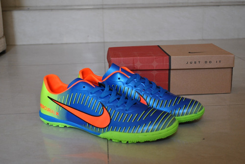 Kp3 Micro Tacos Nike Mercurial X Azul Royal Solo 42. 26,5 Cm