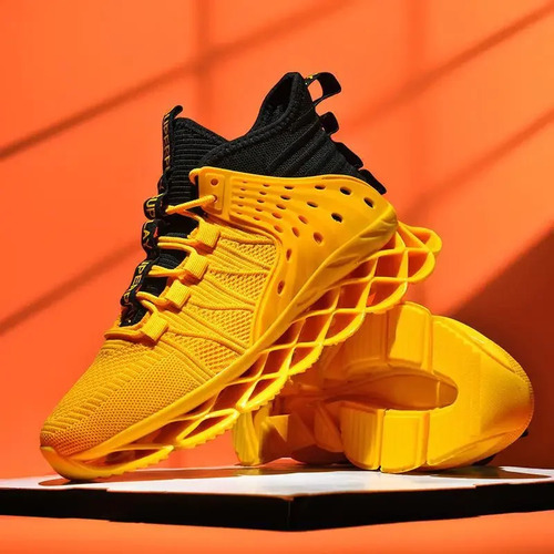 Zapatillas Para Correr Transpirables Para Hombre, Zapatillas Deportivas De Baloncesto