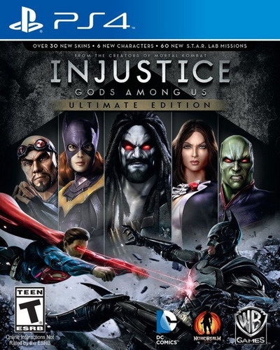 Injustice Gods Among Us: Ultimate Usado Fisico Ps4 Vdgmrs