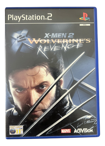 Jogo X-men Wolverine Revenge Ps2 Original Europeu Pal Usado