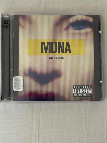 Madonna / Mdna World Tour Cd Doble 2013 Mx Impecable