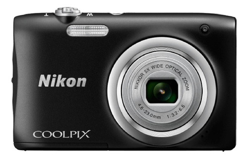  Nikon Coolpix A100 compacta cor  preto