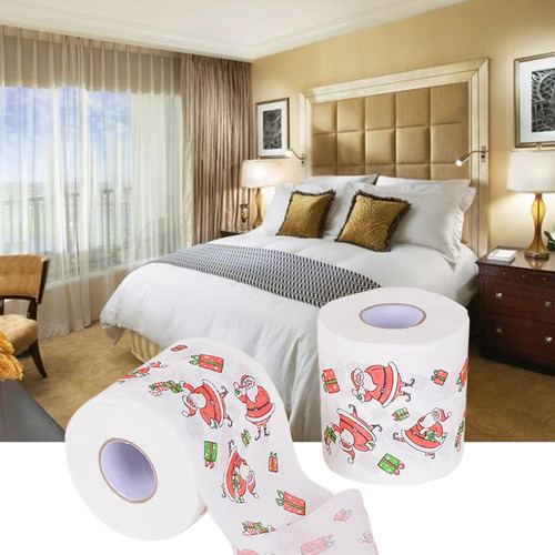 Ff Decorações De Natal Engraçadas Rolo De Papel Higiênico