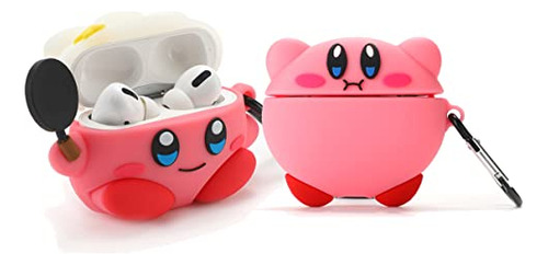 2 Paquete Aerymli Case Kirby 3d AirPods Pro